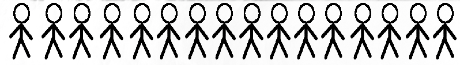 Regular stress pattern